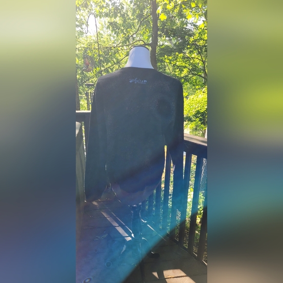 Spice Girl Black and Tan Sweatshirt - Picture 4 of 5